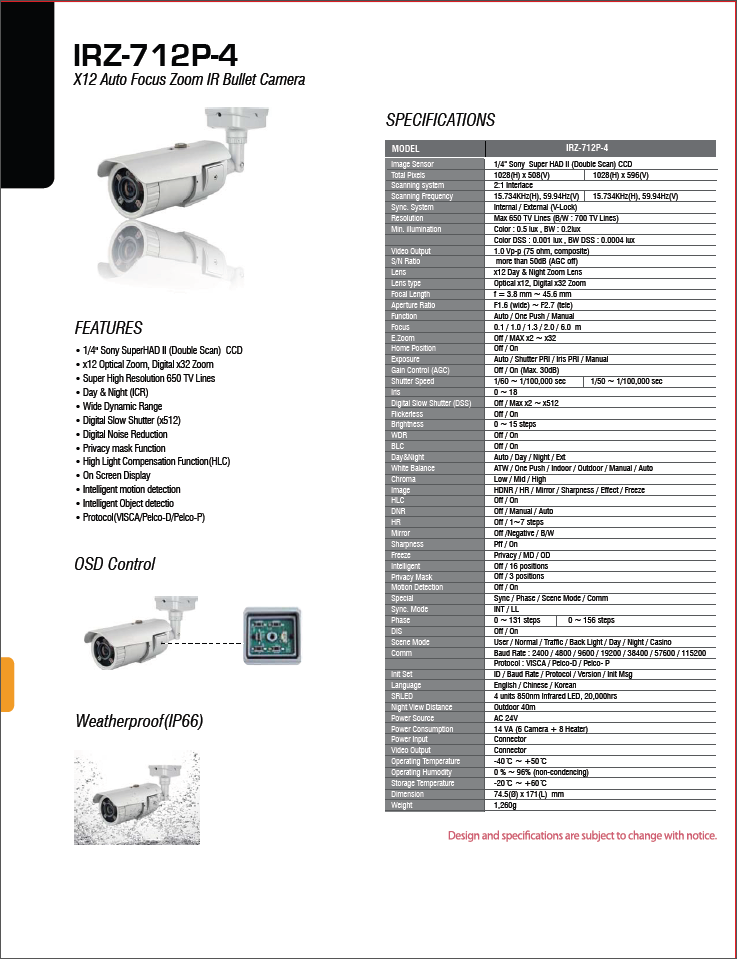 IRZ-712P-4